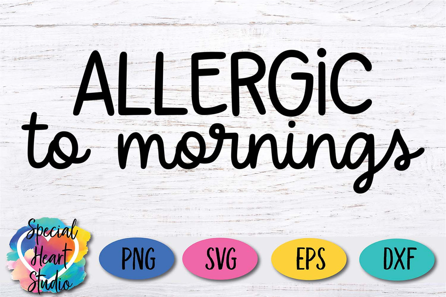 Allergic to mornings