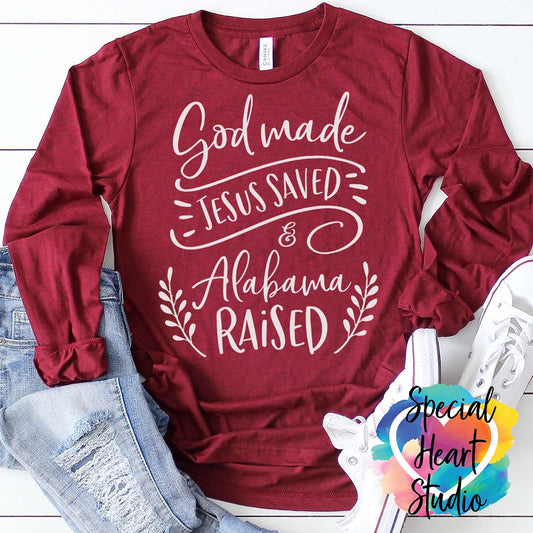 God Made, Jesus Saved and Alabama Raised