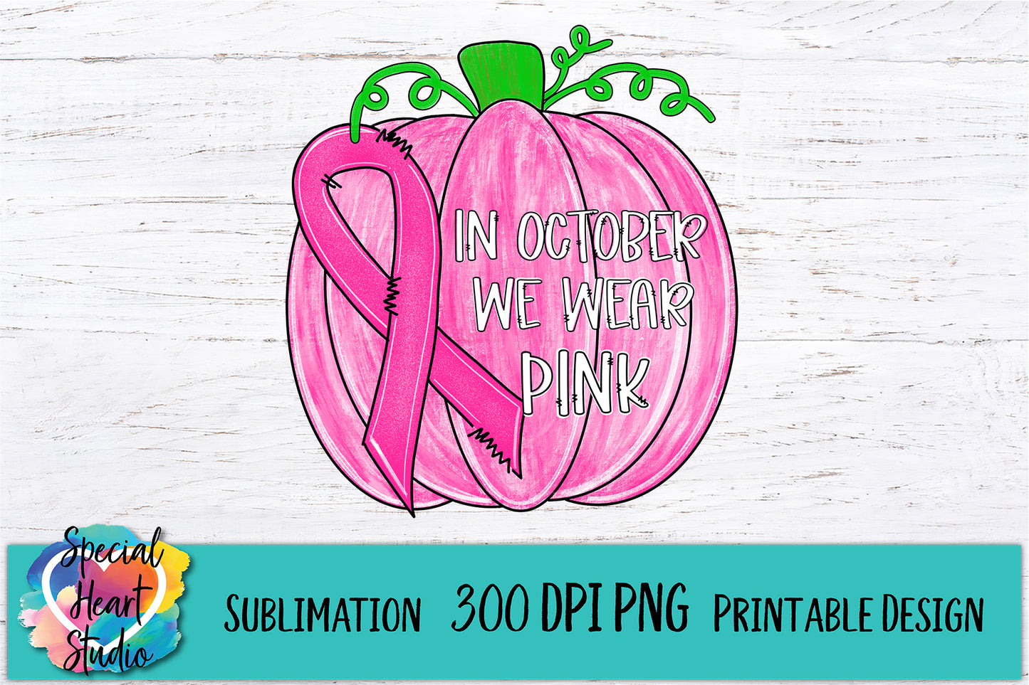 In October We Wear Pink - Printable