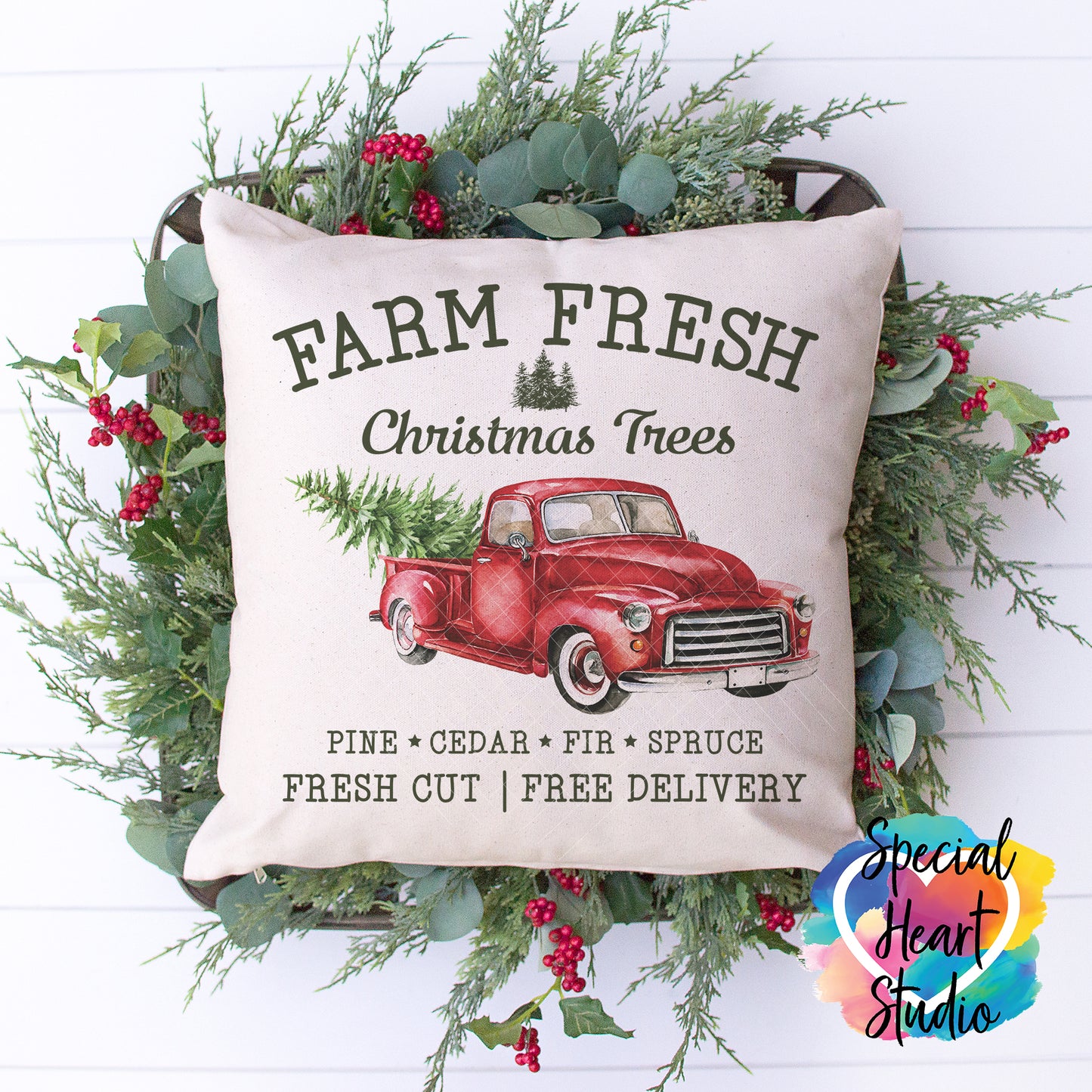 Farm Fresh Christmas Trees - Printable